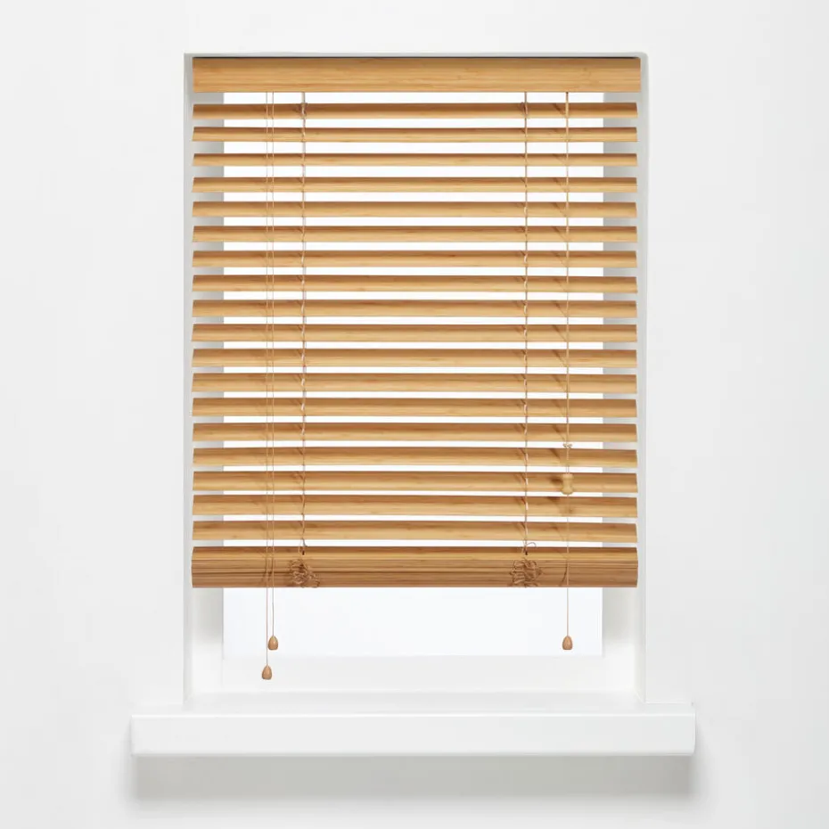 Kwantum Jaloezieën | Bamboe Jaloezie Jax Naturel 100×175 Cm 100X175CM