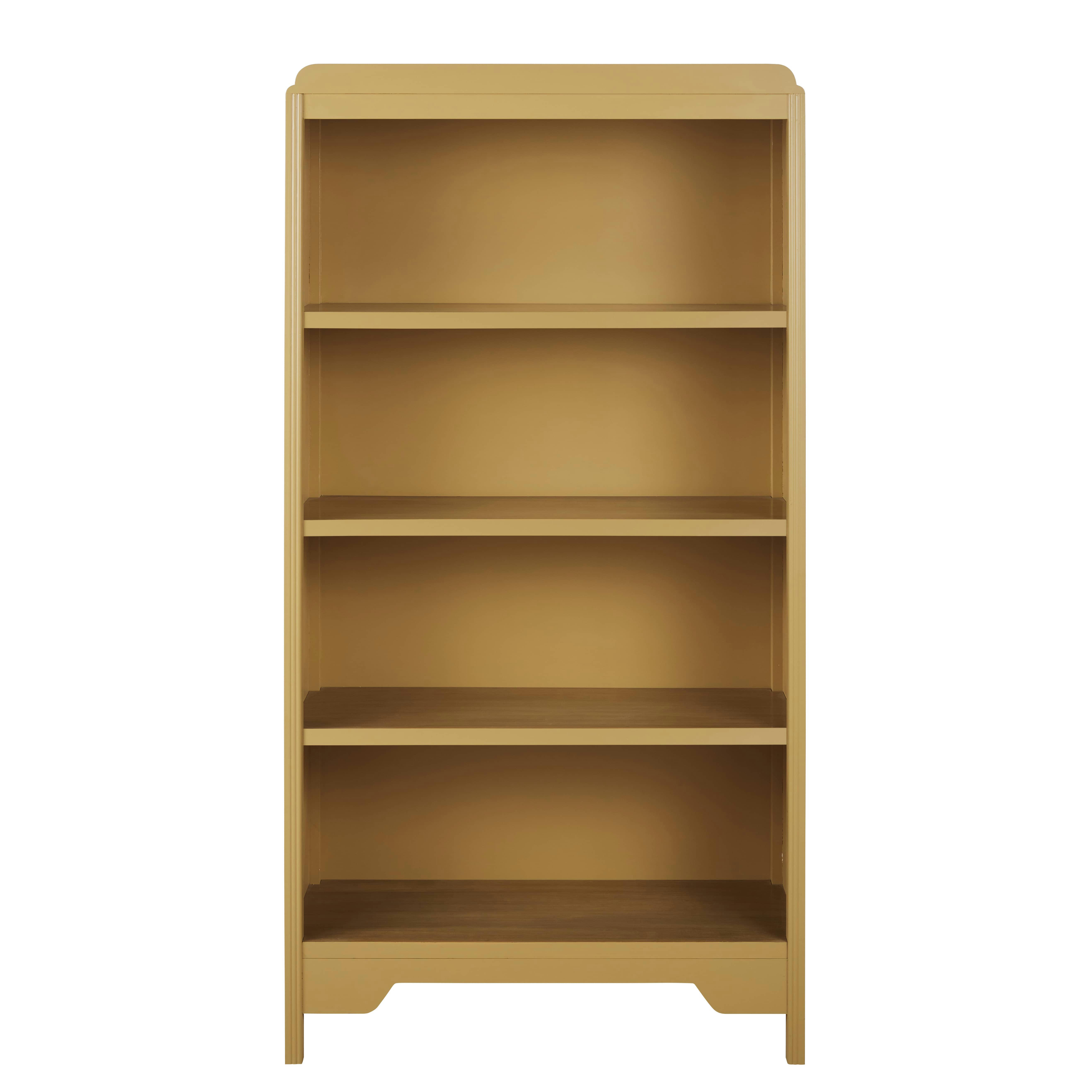 Aimée - Bibliothèque jaune ocre