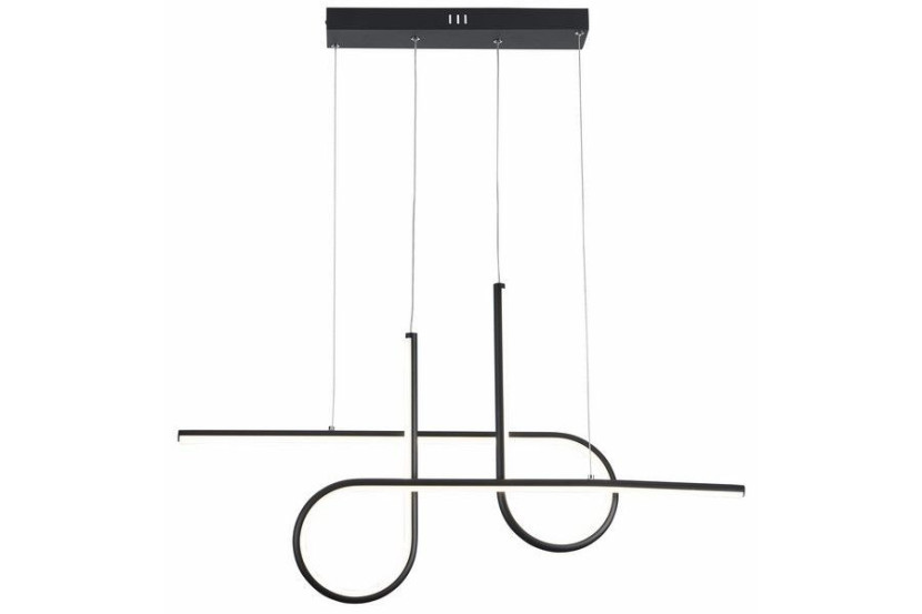 Lampa wisząca Barrel czarna LED 2x32W Odcienie bieli 2560lm Reality
