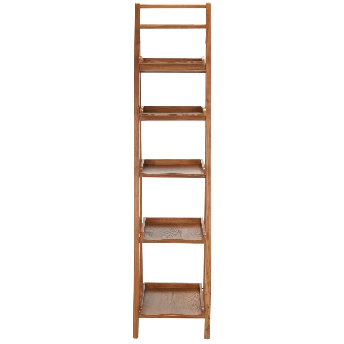 SAFAVIEH Ricca Distressed Ivory Leaning Etagere - 16.5 x 15 x 71.3 - 17Wx15Dx71H