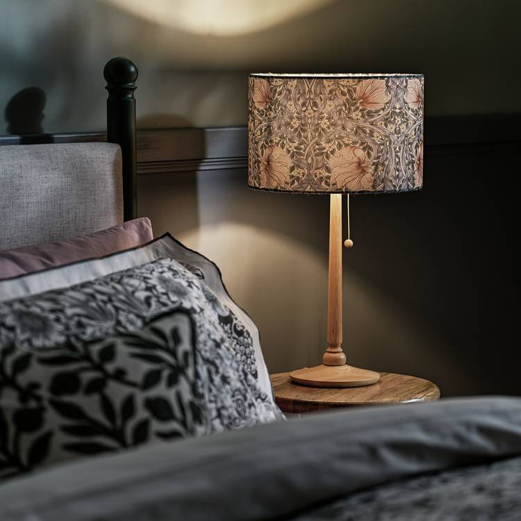 Habitat x Morris & Co. Blue Pimpernel Lampshade - 30cm