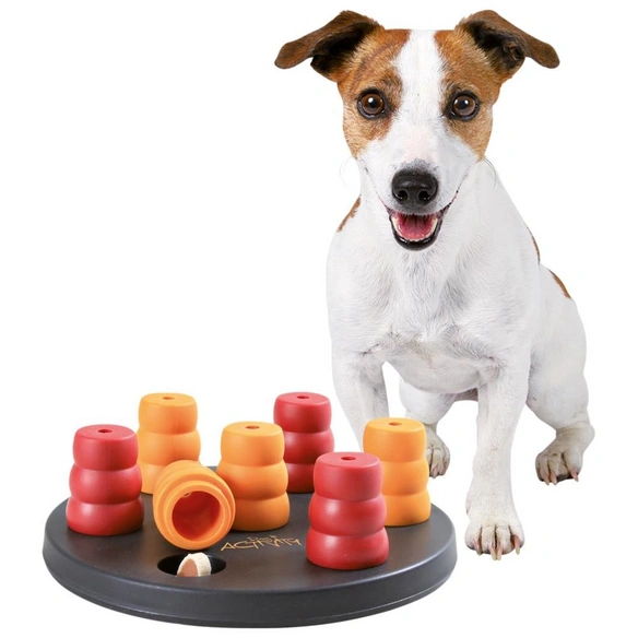Strategiespiel »Dog Activity«, Level 1, gelb/rot/schwarz
