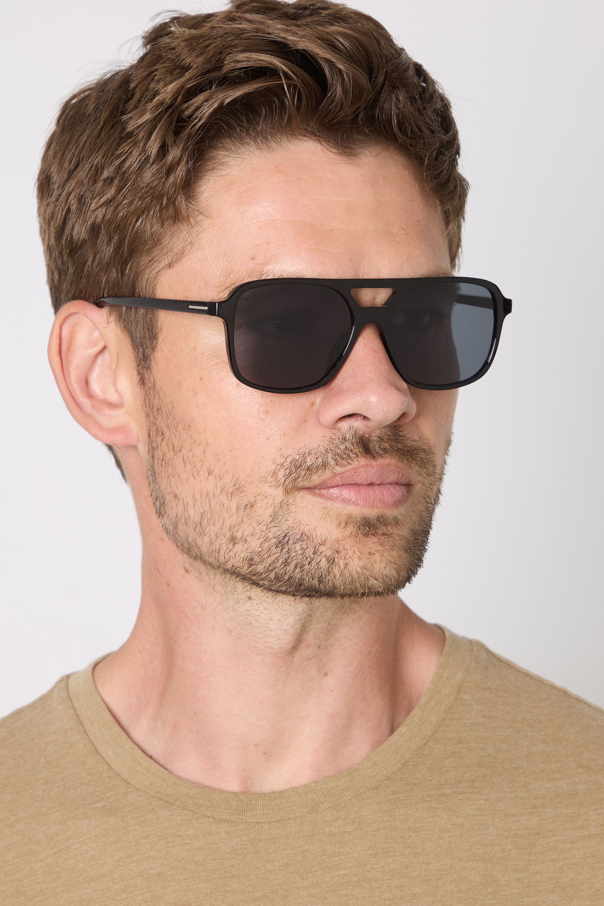 Burton Black Aviator Sunglasses
