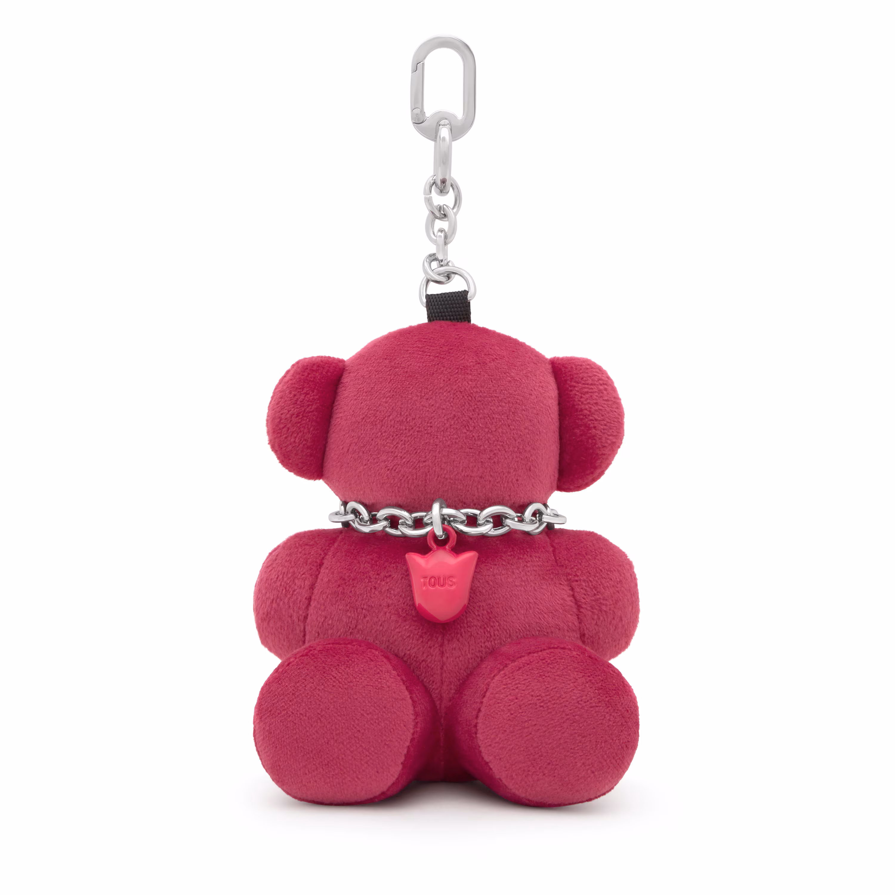 Llavero rosa Bold Bear Velvet