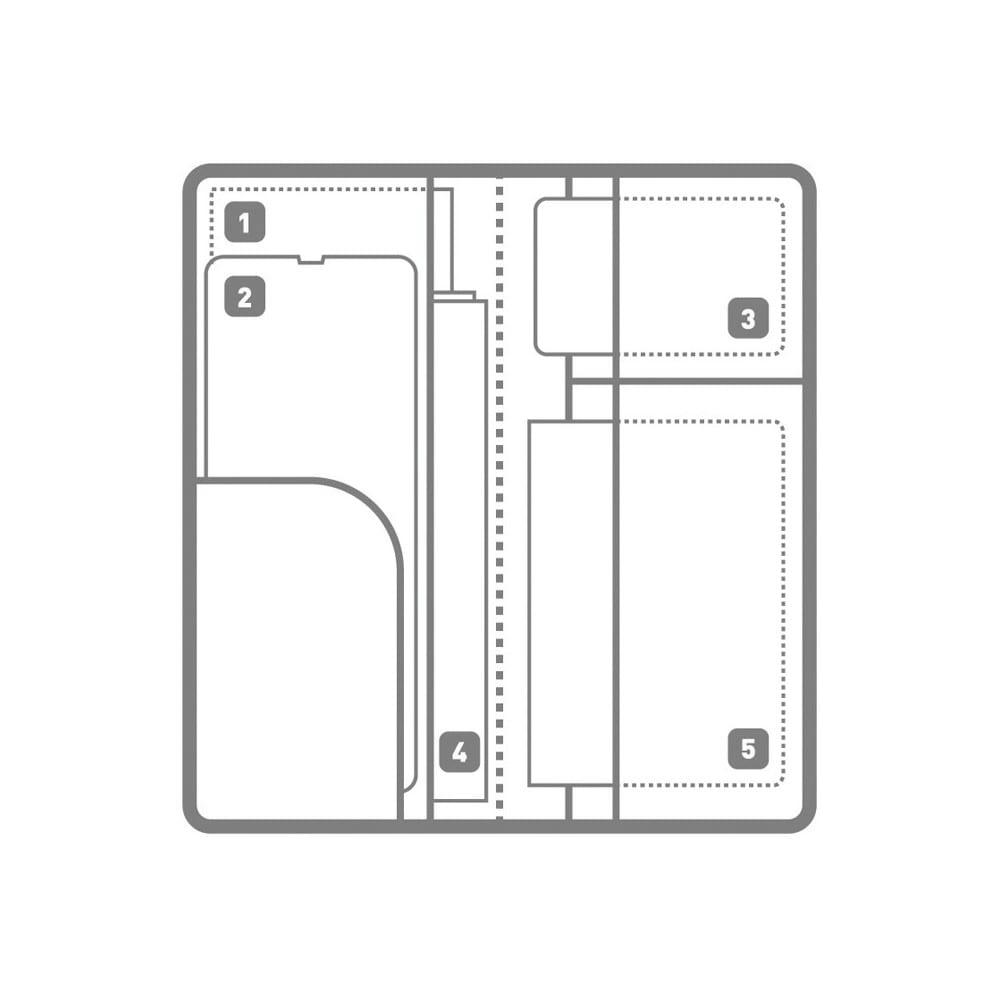 HAPPY FLIGHT - Organiseur de voyage Happy Flight noir