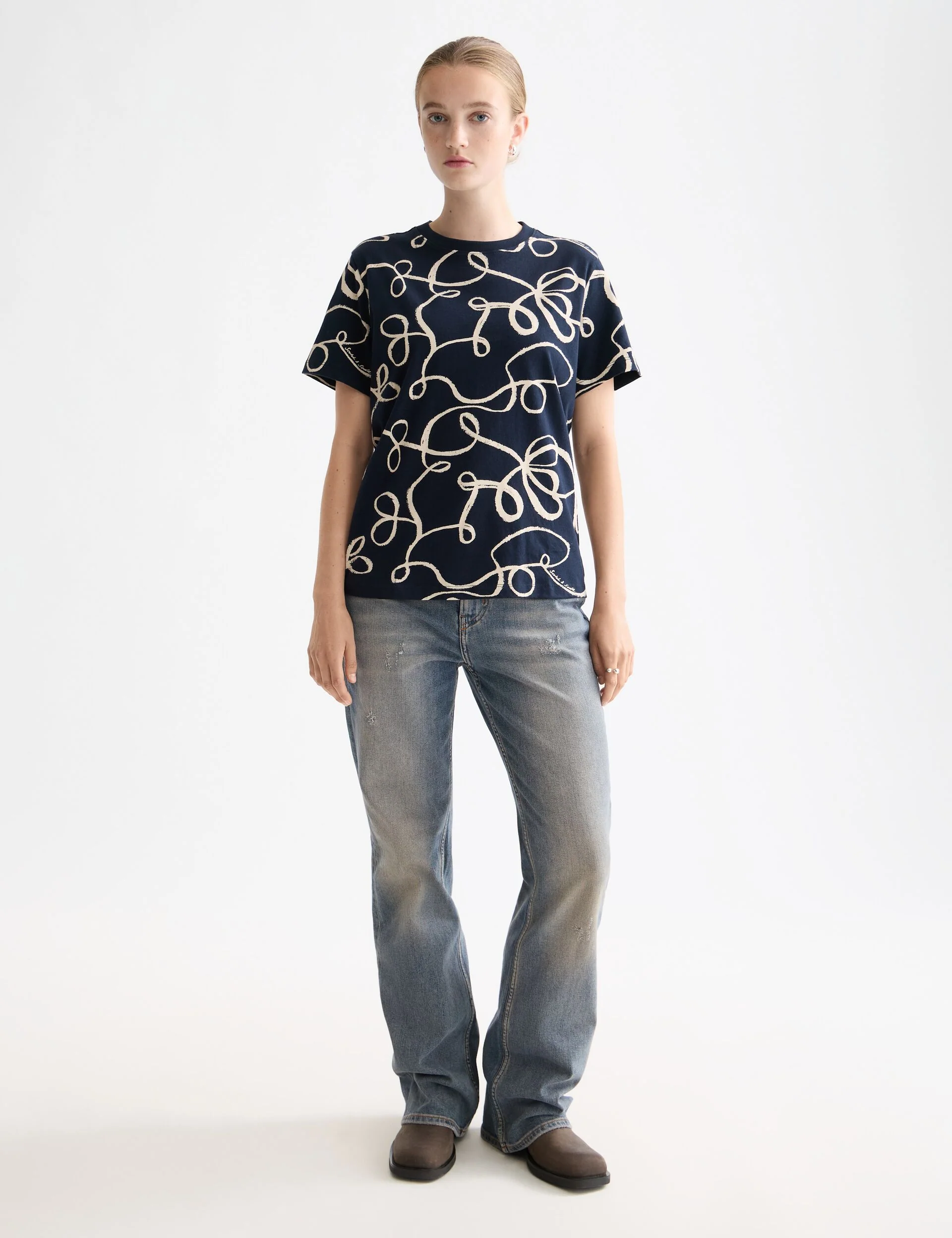 All over print regular fit T-shirt