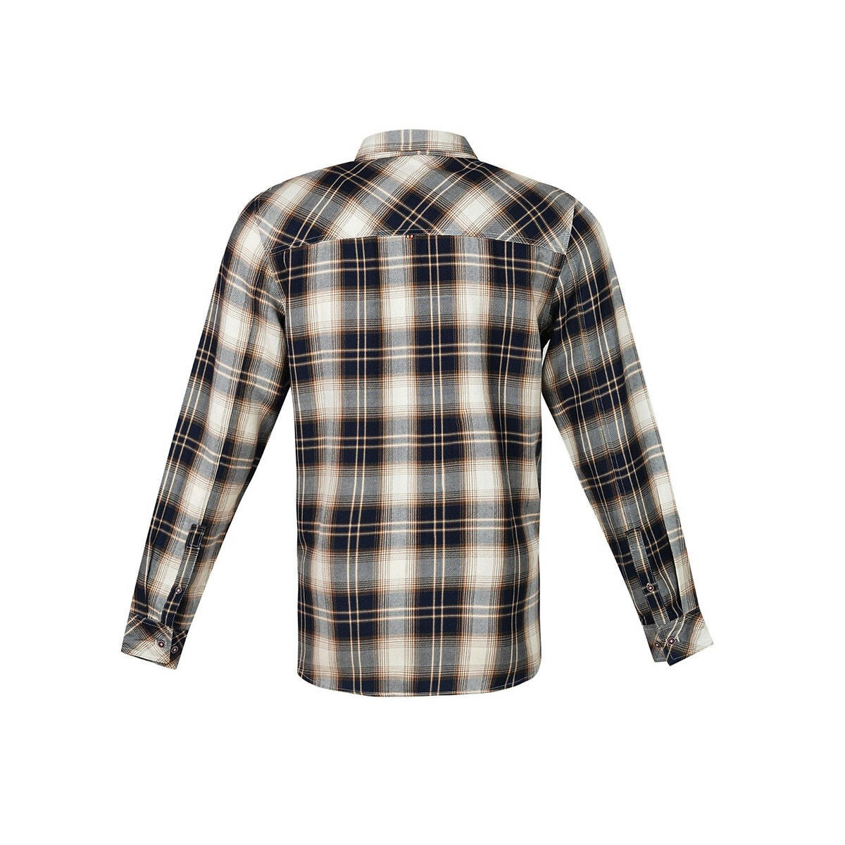 Chemise à carreaux col boutonné