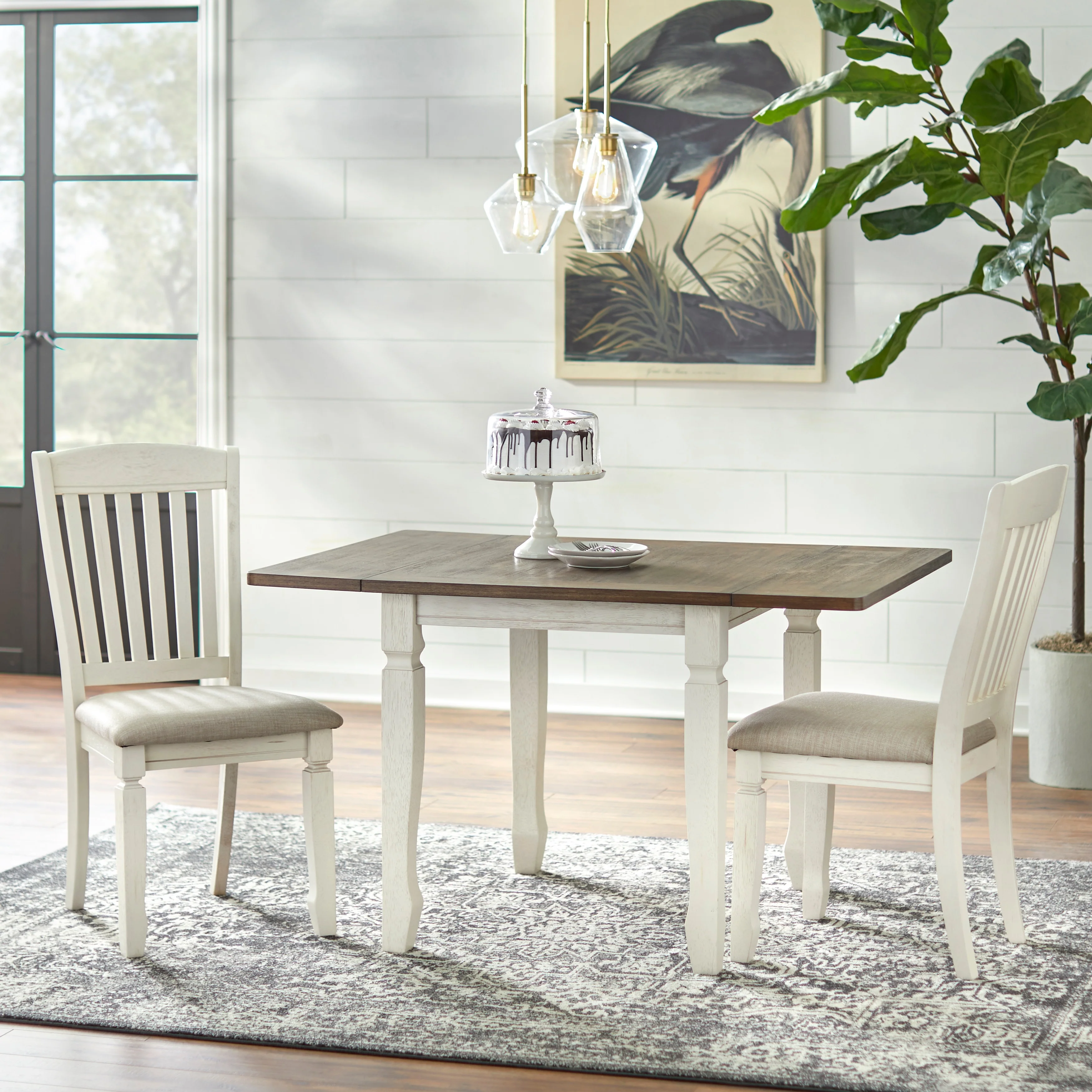 Simple Living Maryland Drop Leaf 3-piece Dining Set