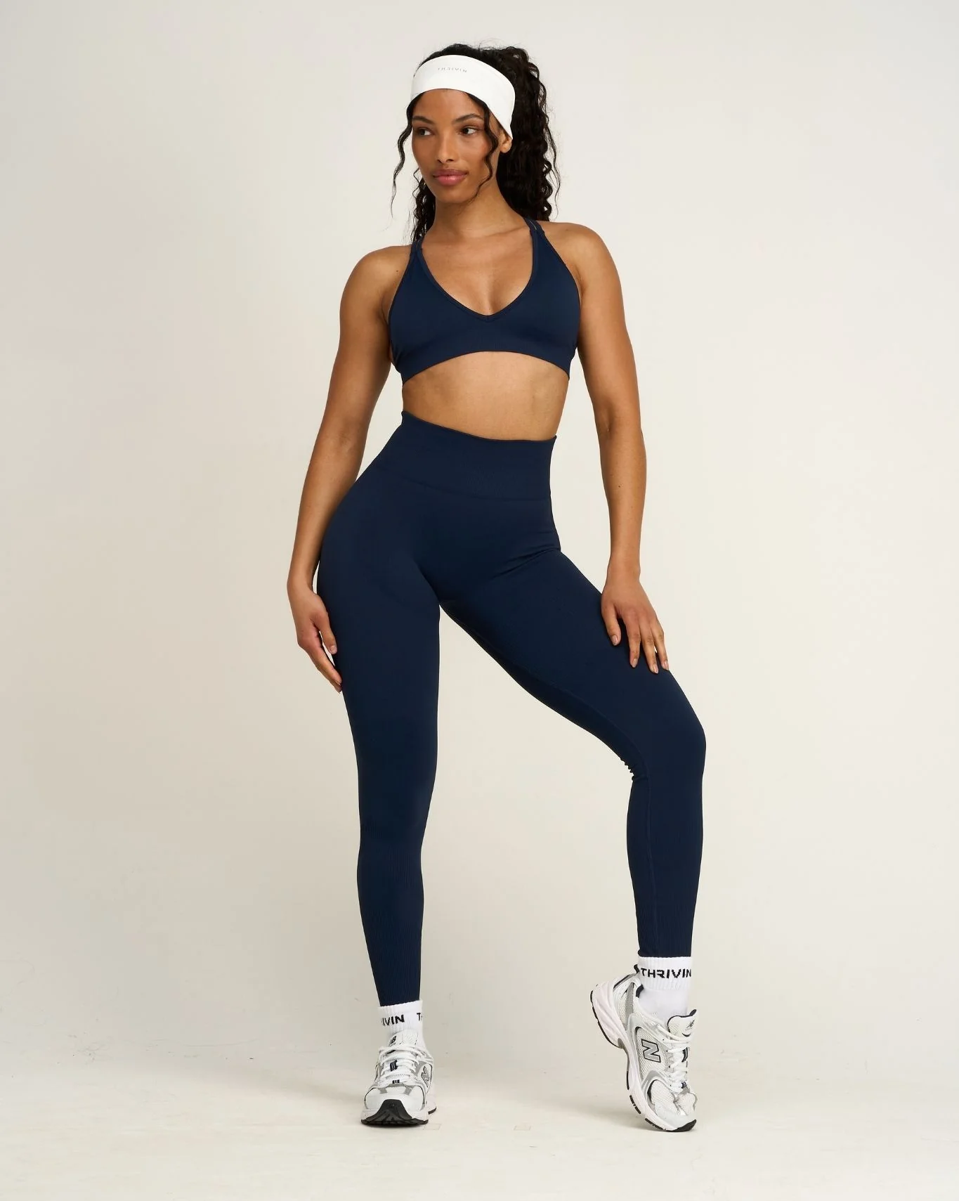 Elevate™ Sculpting High Waist Scrunch Leggings | Midnight Navy