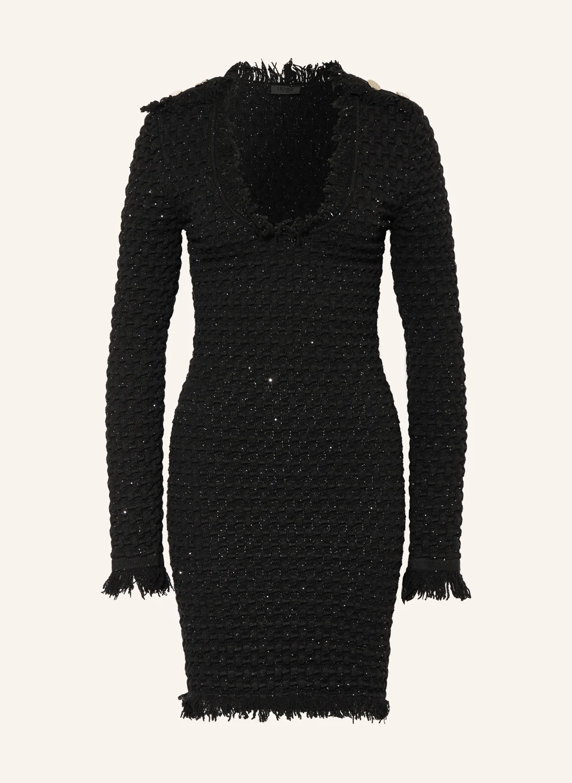 LIU JO Strickkleid mit Pailletten
