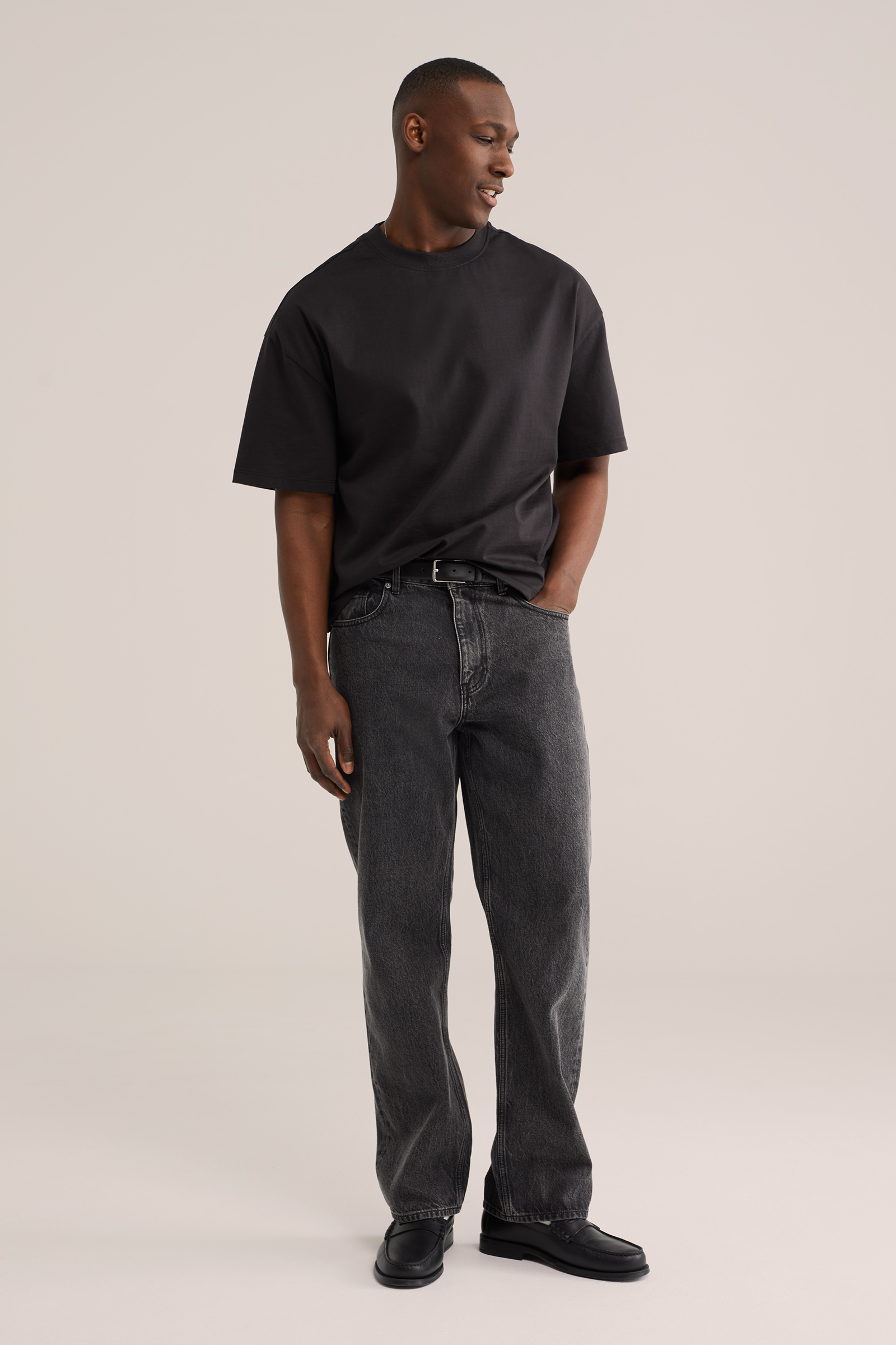 Heren boxy fit T-shirt