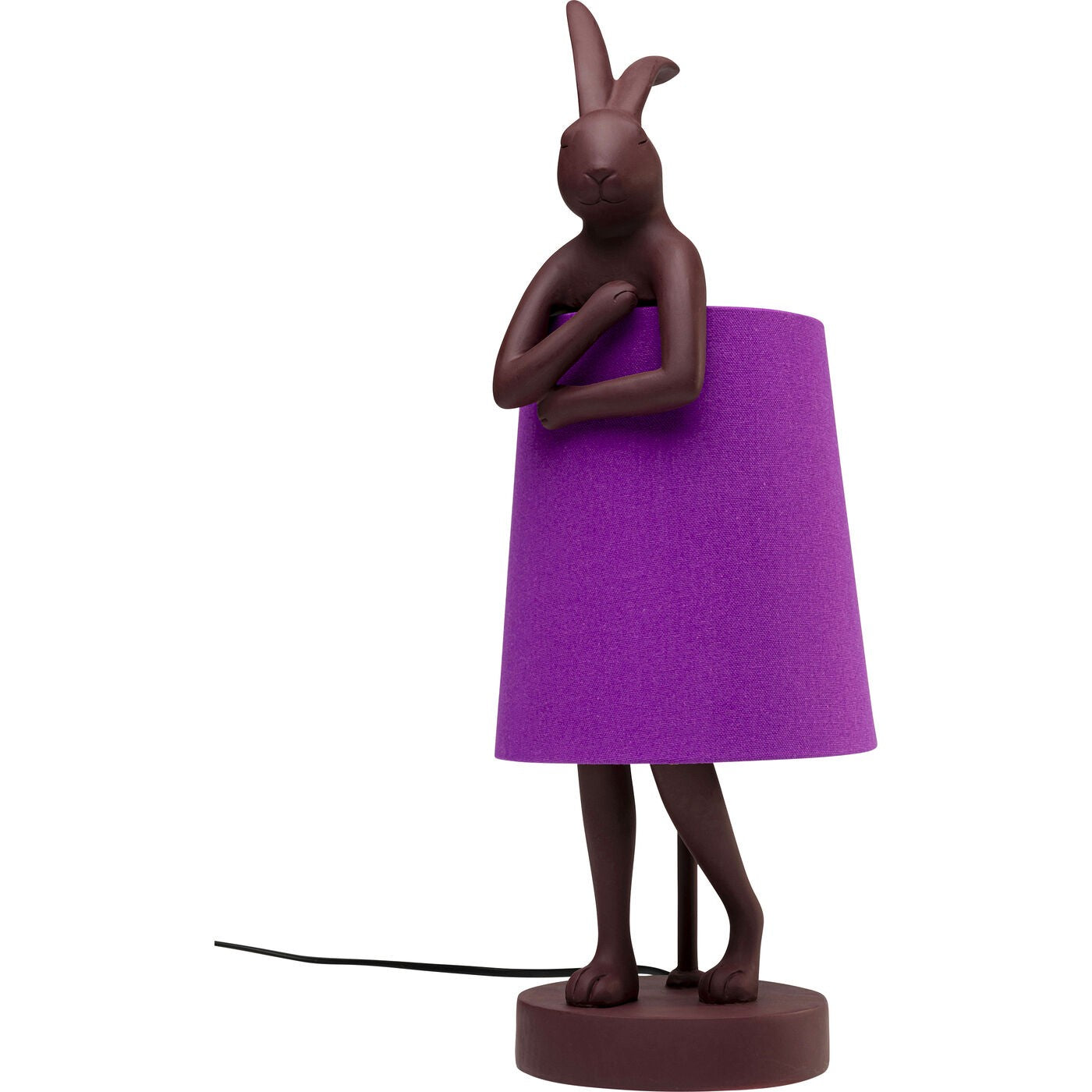 Kare Design tafellamp Animal - konijn - 50cm - bordeaux en paars