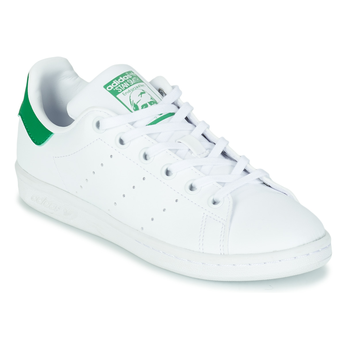 adidas - STAN SMITH J - White / Green