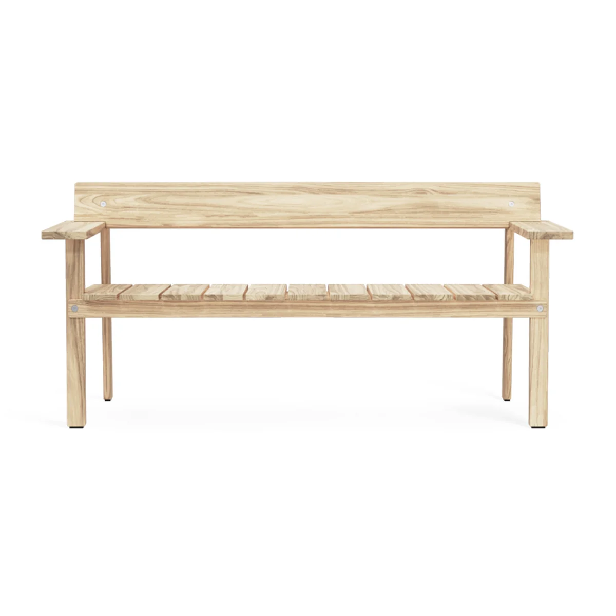 Carl Hansen - GL101 Timbur Gartenbank, Teak unbehandelt
