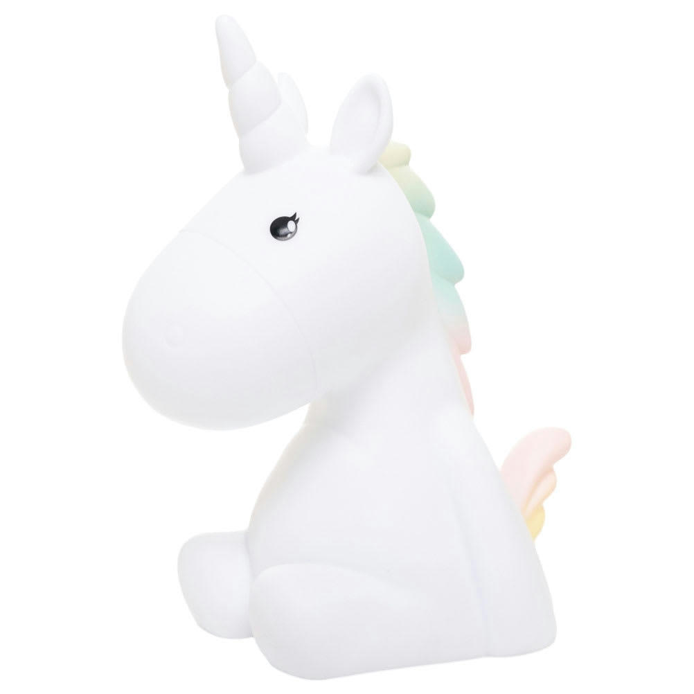 LICORNE - Veilleuse licorne LED blanche H17cm