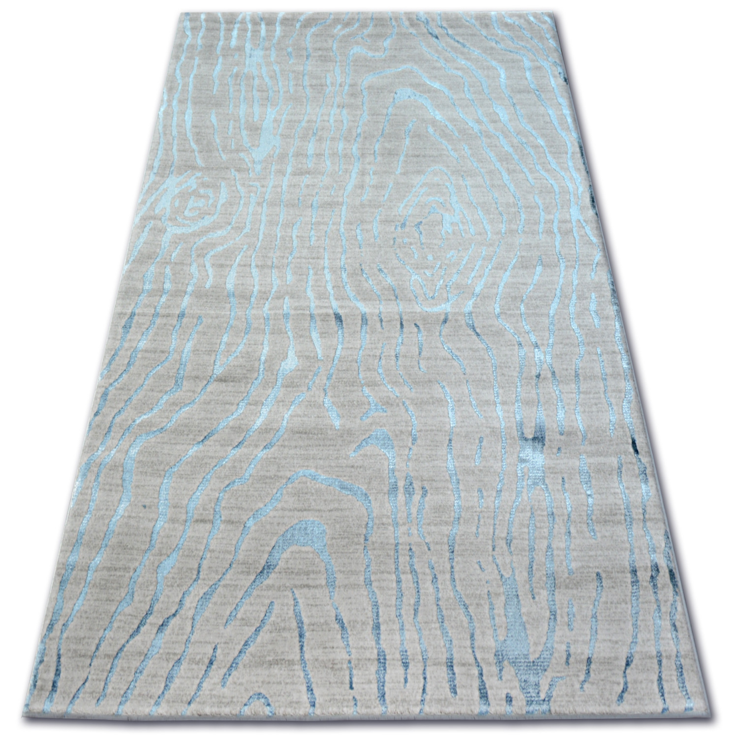 Dywan AKRYL MANYAS 1703 Grey/Blue 80x150 cm