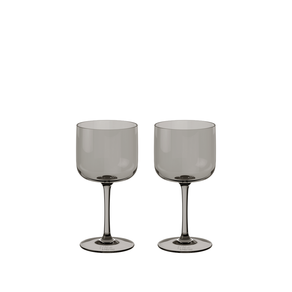 Like Glass Wine glass - Grey, 6.8 oz, crystal glass