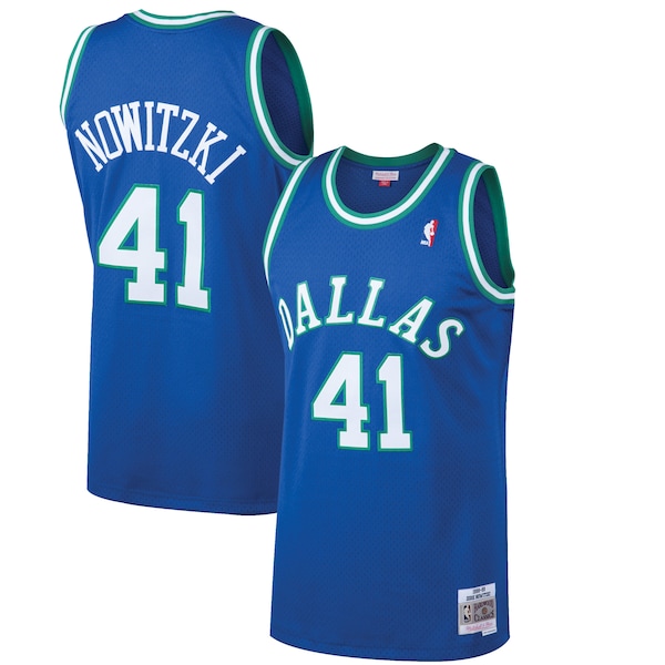 Dirk Nowitzki Dallas Mavericks 1998/99 Hardwood Classics Swingman Jersey - Blue