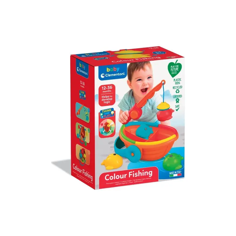 Spielset 5-teilig Angel Set Regenbogen
