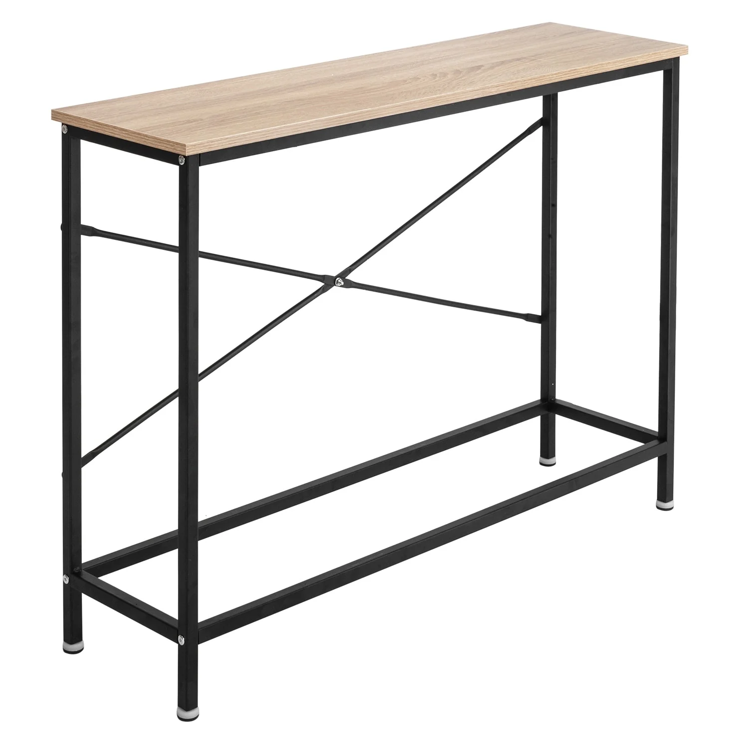 Simple Entry Console Table with Metal Frame,41 L x 12 W x 30 H