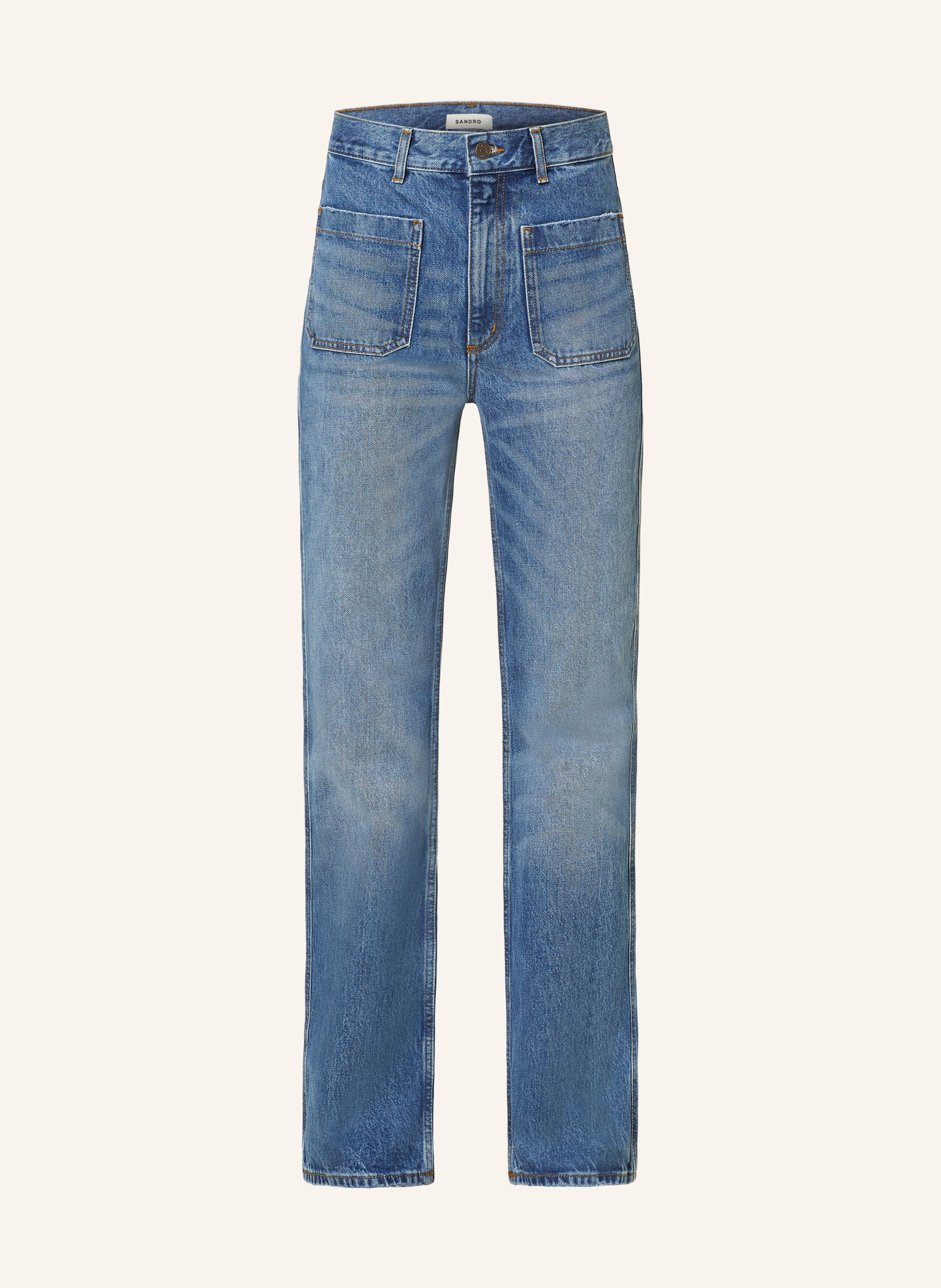 SANDRO Straight Jeans