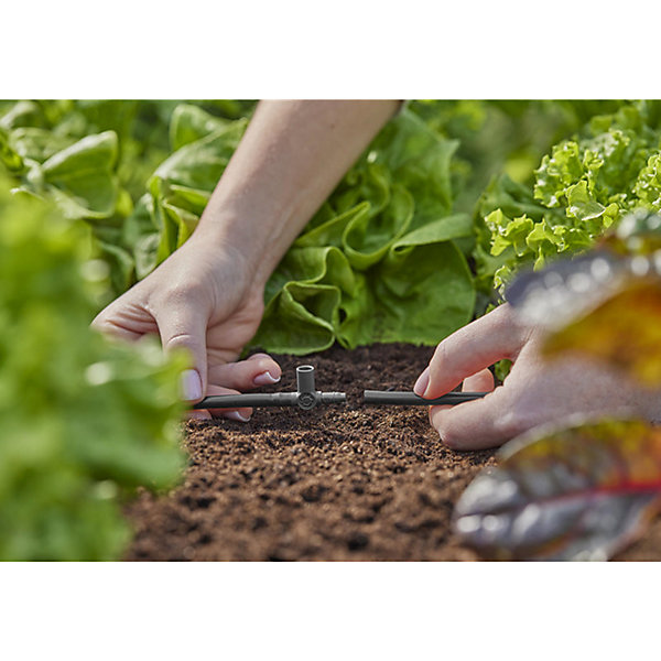 Dérivation En T Pour Micro Asperseurs Gardena 13216-26 4,6mm Boite De 10 Piéces