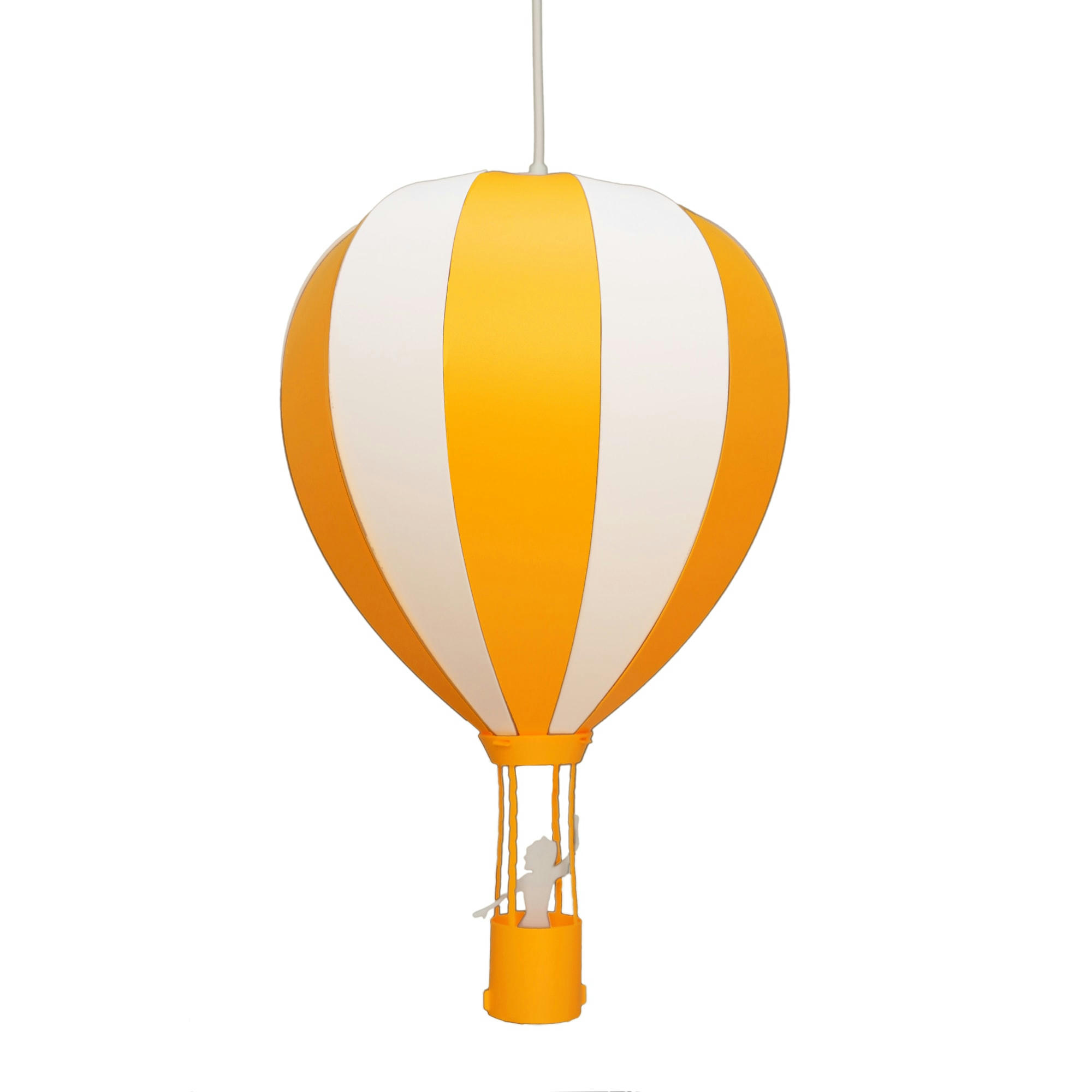 - Suspension enfants Montgolfière Orange 46cm