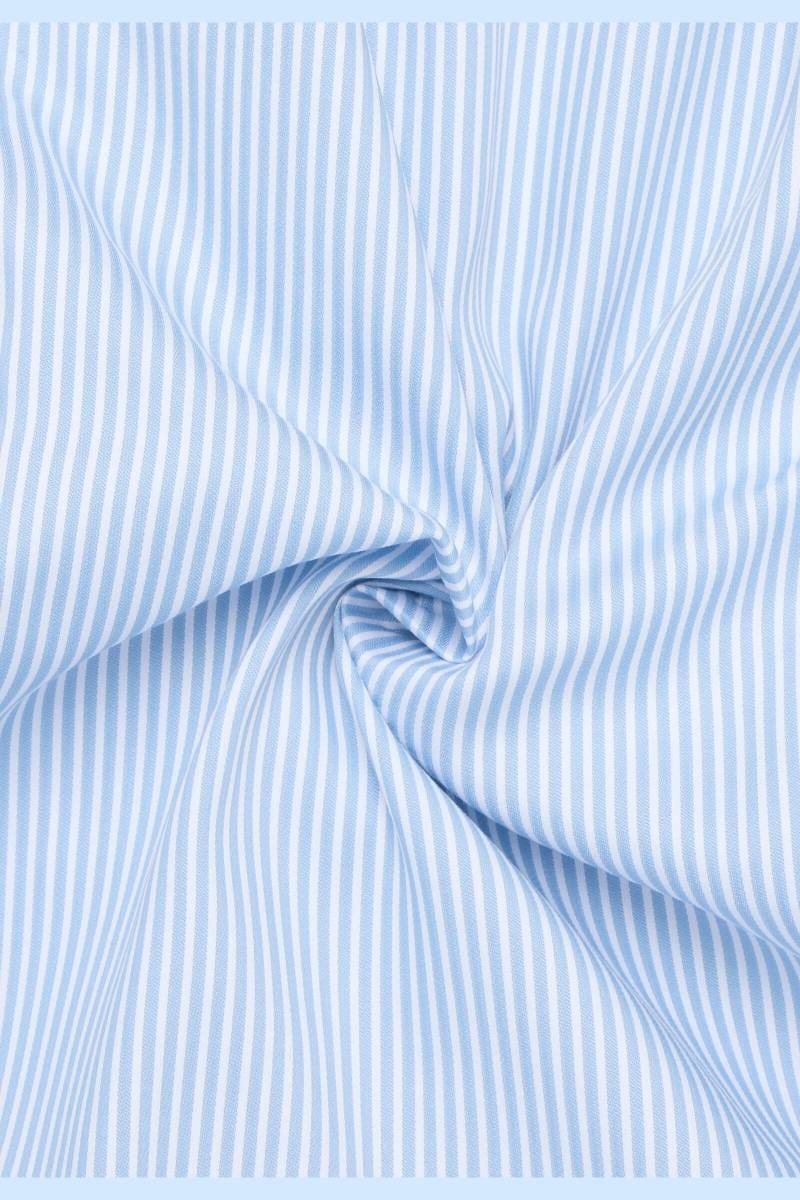 ETERNA Modern Fit Hemd hellblau, Gestreift