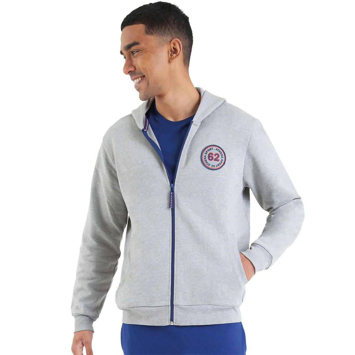 Sweat capuche en molleton