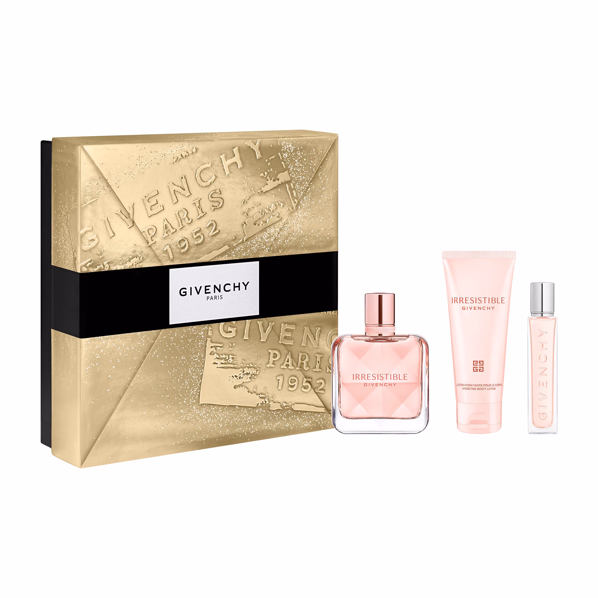IRRESISTIBLECoffret - eau de parfum + lait pour le corps + vaporisateur de voyage
