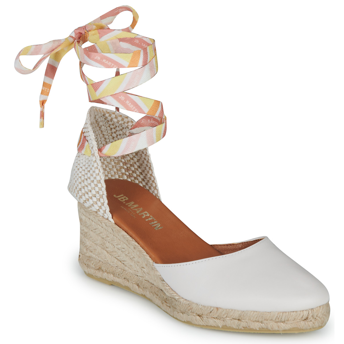 JB Martin - VISALIA - Nappa / Chalk / Lacets / Bonbon