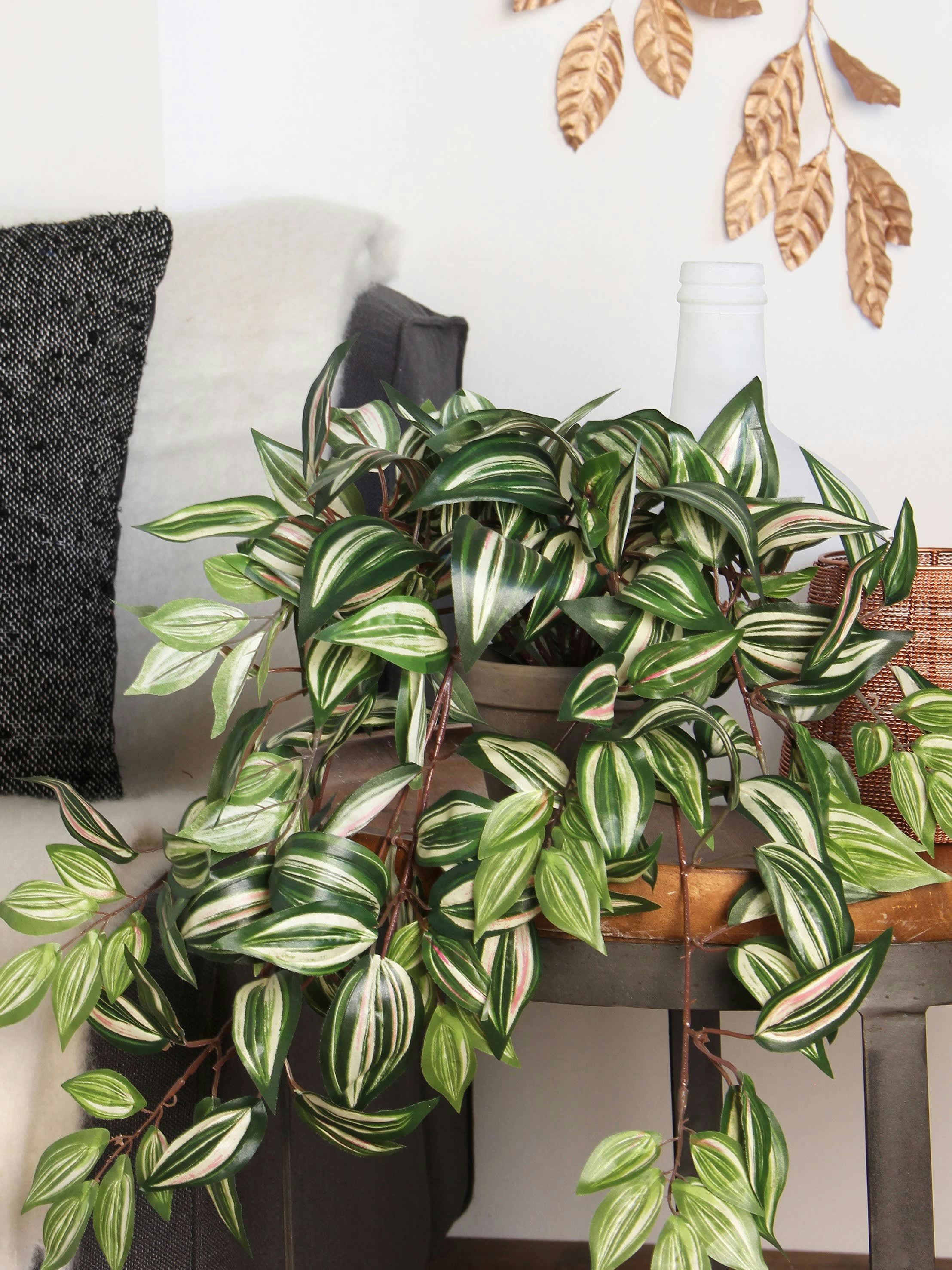 - Tradescantia artificielle suspendue H80