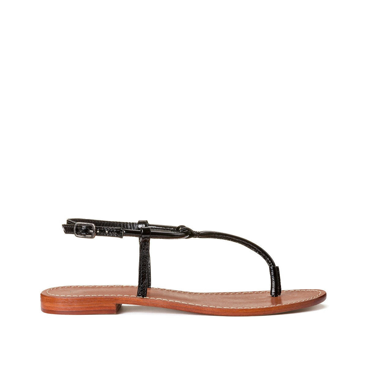 Sandales entre-doigt cuir