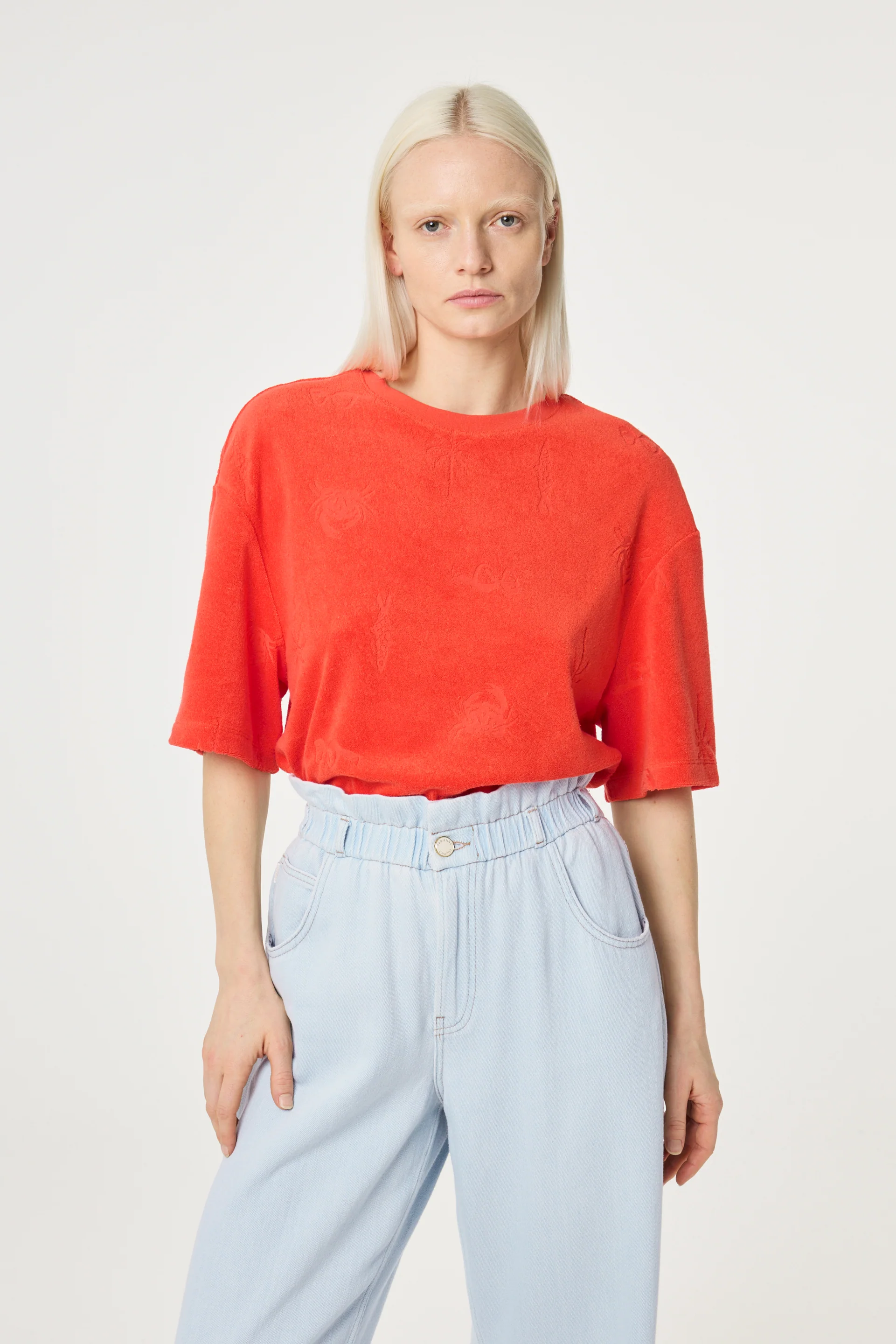 Evy T-Shirt | Tangerine Tango