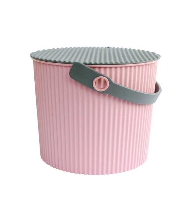 Hachiman Omnioutil Opbergemmer - S - Roze/Grijs