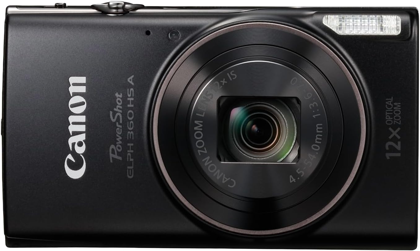 Canon PowerShot ELPH 360 HS A Black