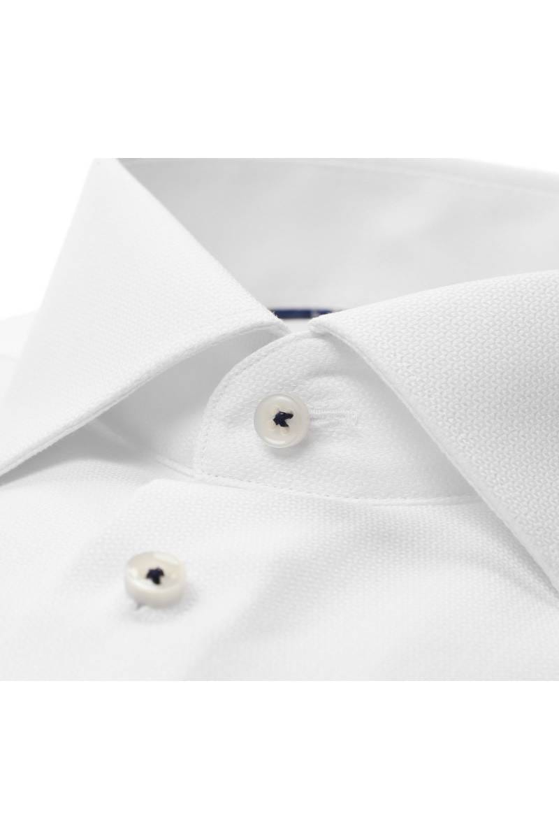 ETERNA Modern Fit Hemd weiss, Strukturiert