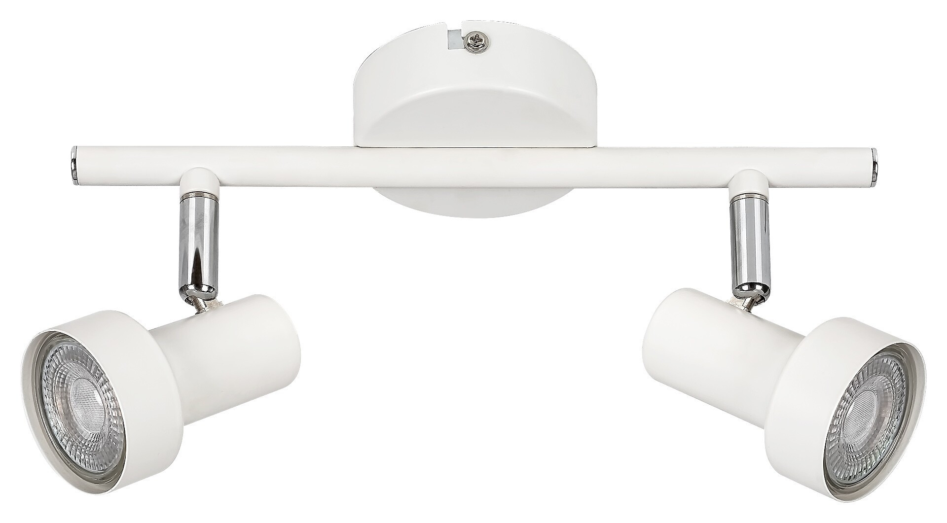 Spot listwa biały Konrad 2xGU10x10W wym:12x27,5x12cm IP20 Rabalux