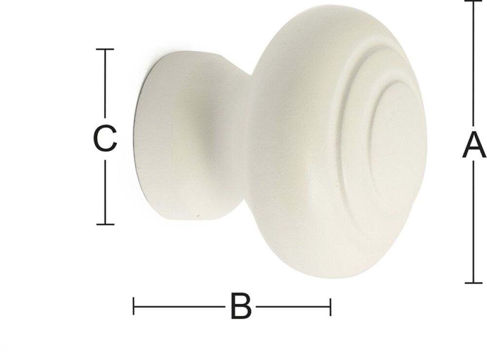 KNOTT HABO FRANK ANTIQUE Ø39 MM 2-PAKNING