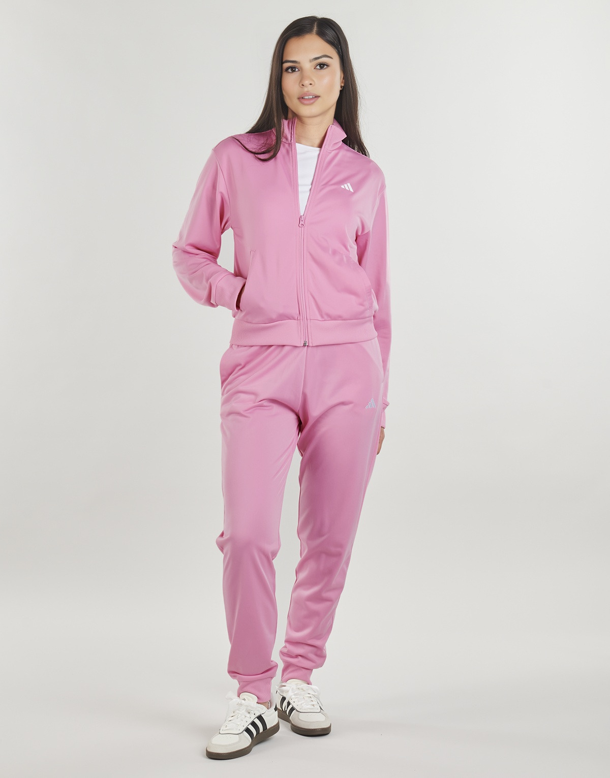 adidas - Essentials Feel Cozy Track Suit - Pink