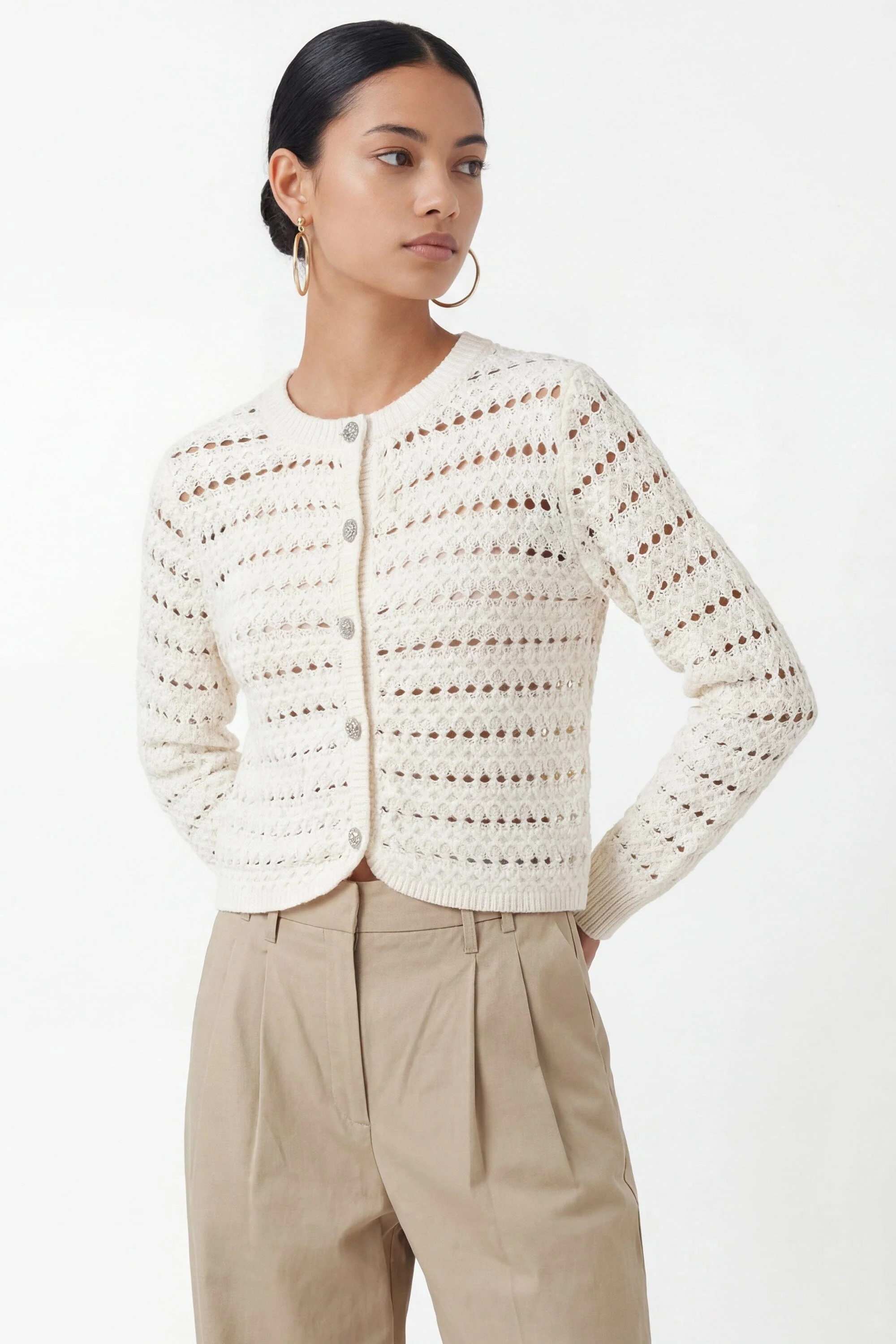 GILET - CLUNY - ECRU