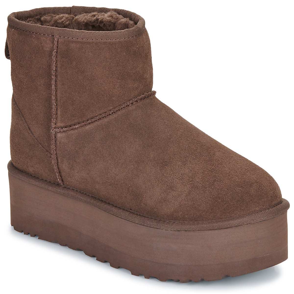 UGG - CLASSIC MINI PLATFORM - Brown