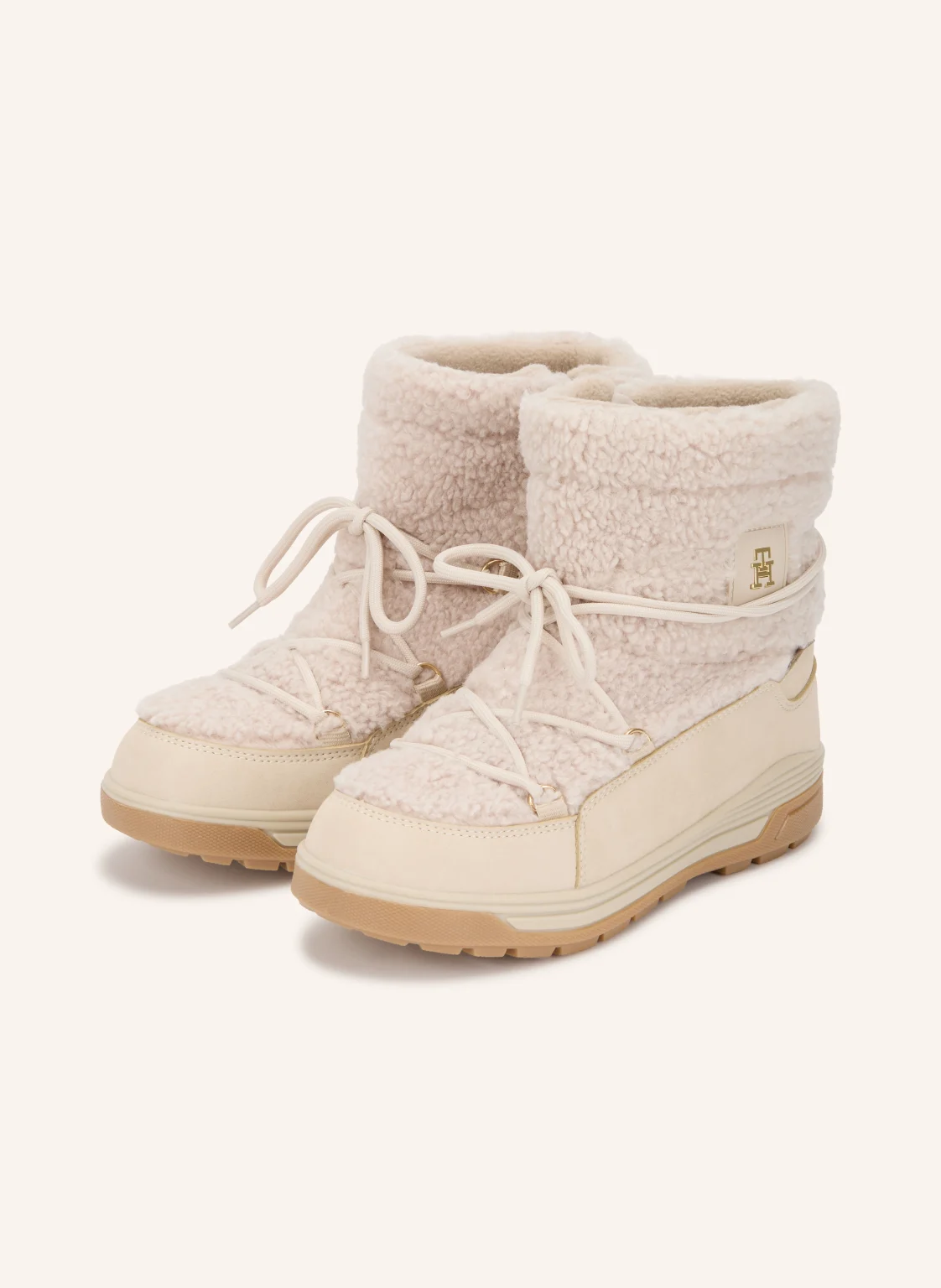 TOMMY HILFIGER Boots mit Teddyfell