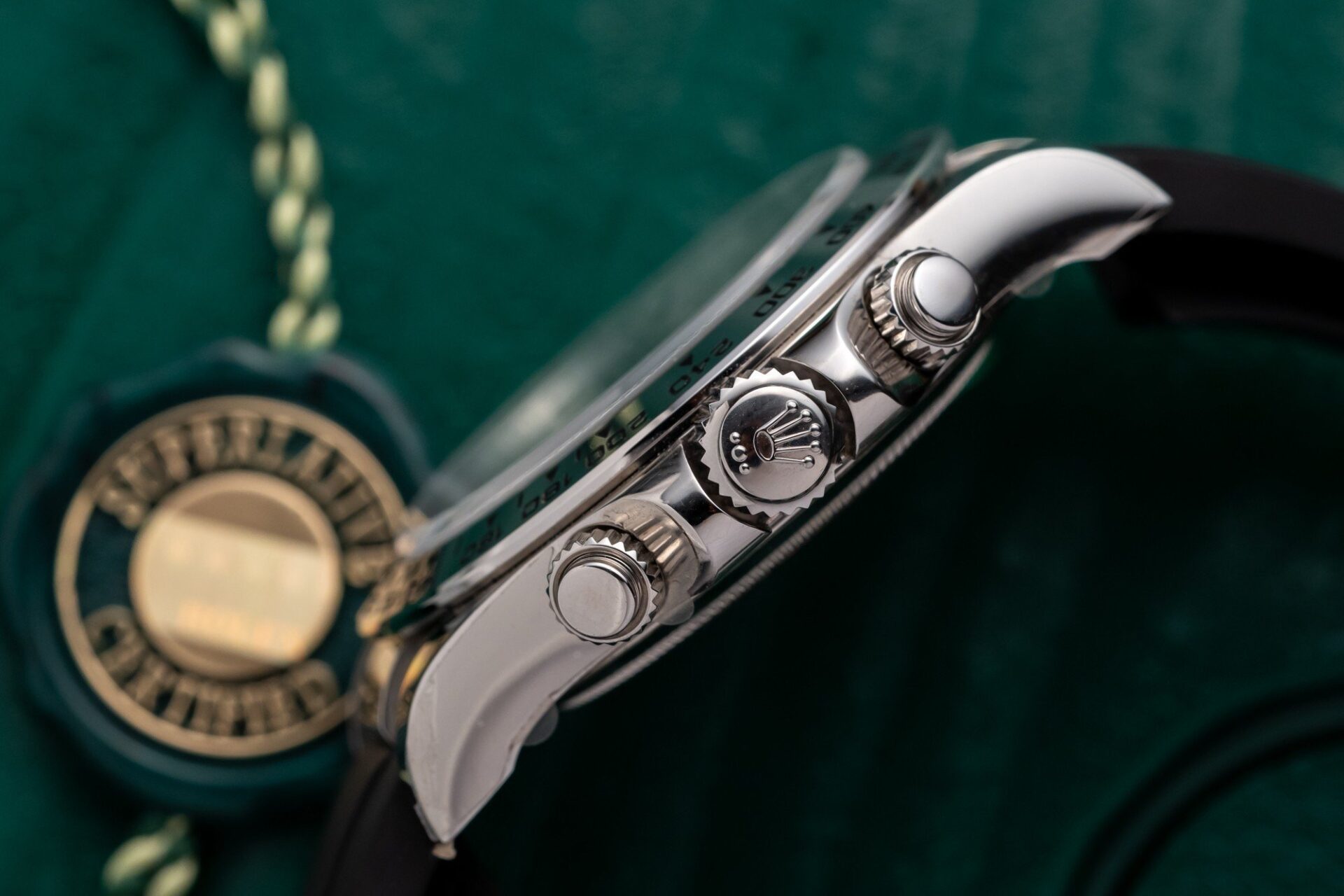 Rolex Daytona 116509LN 904L Steel White Arabic Dial 40mm Oysterflex Super Clone