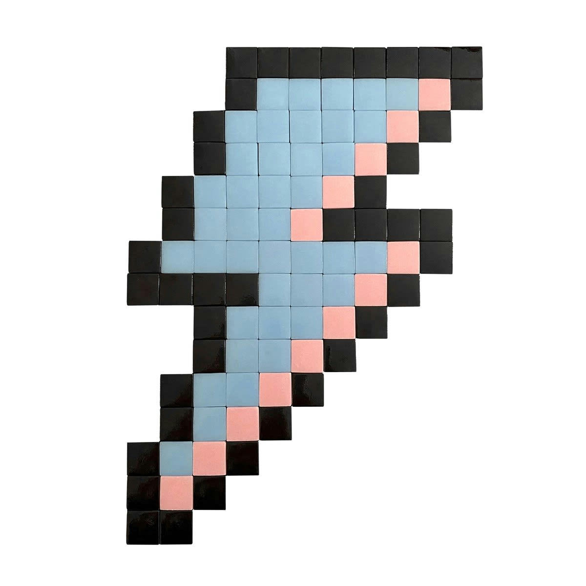 OUTDOOR ECLAIR - Mosaïque adhésive en verre bleu