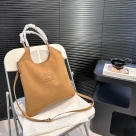 Miumiu lvy suede leather bag