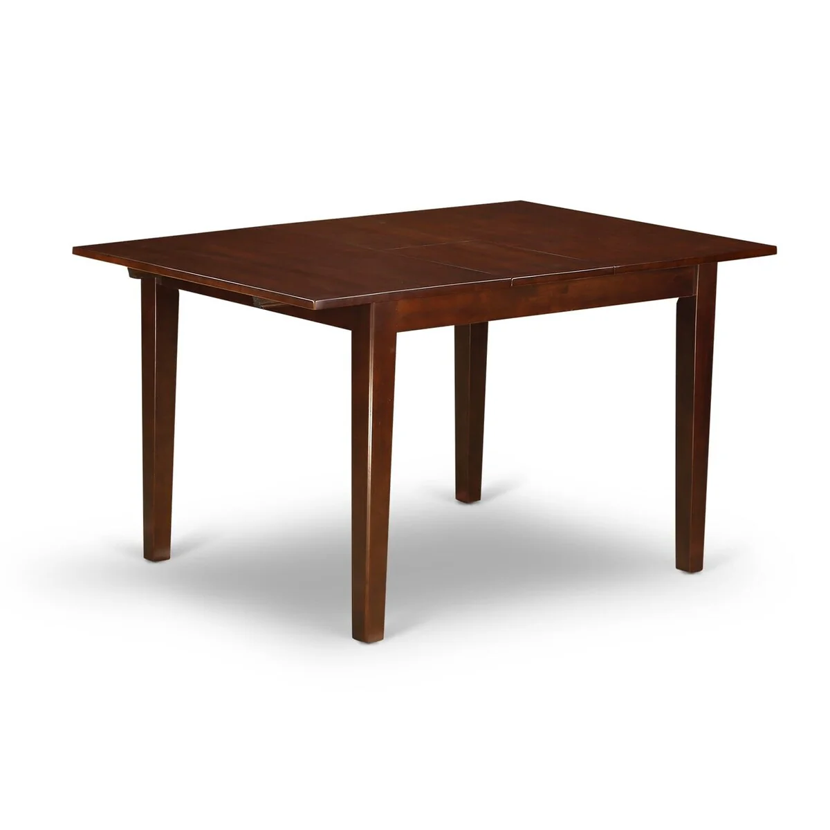 East West Furniture Dining Table Set - A Rectangle Kitchen Table and Dinette Chairs, 36x54 Inch, Mahogany(Pieces Option)