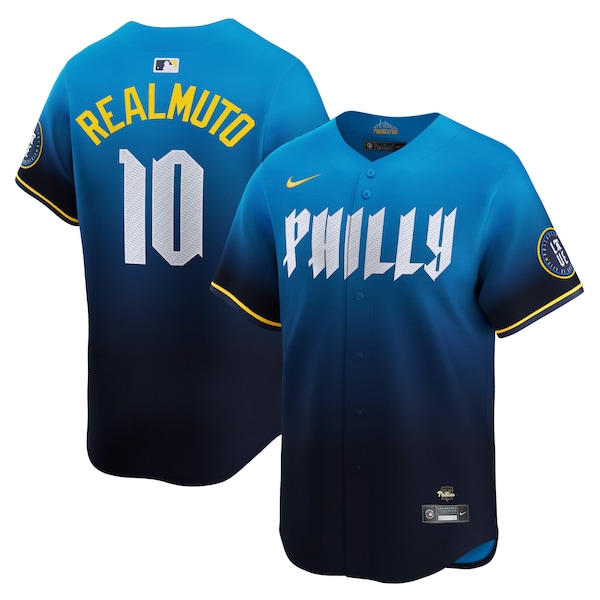 J.T. Realmuto Philadelphia Phillies Nike City Connect Limited Jersey - Navy