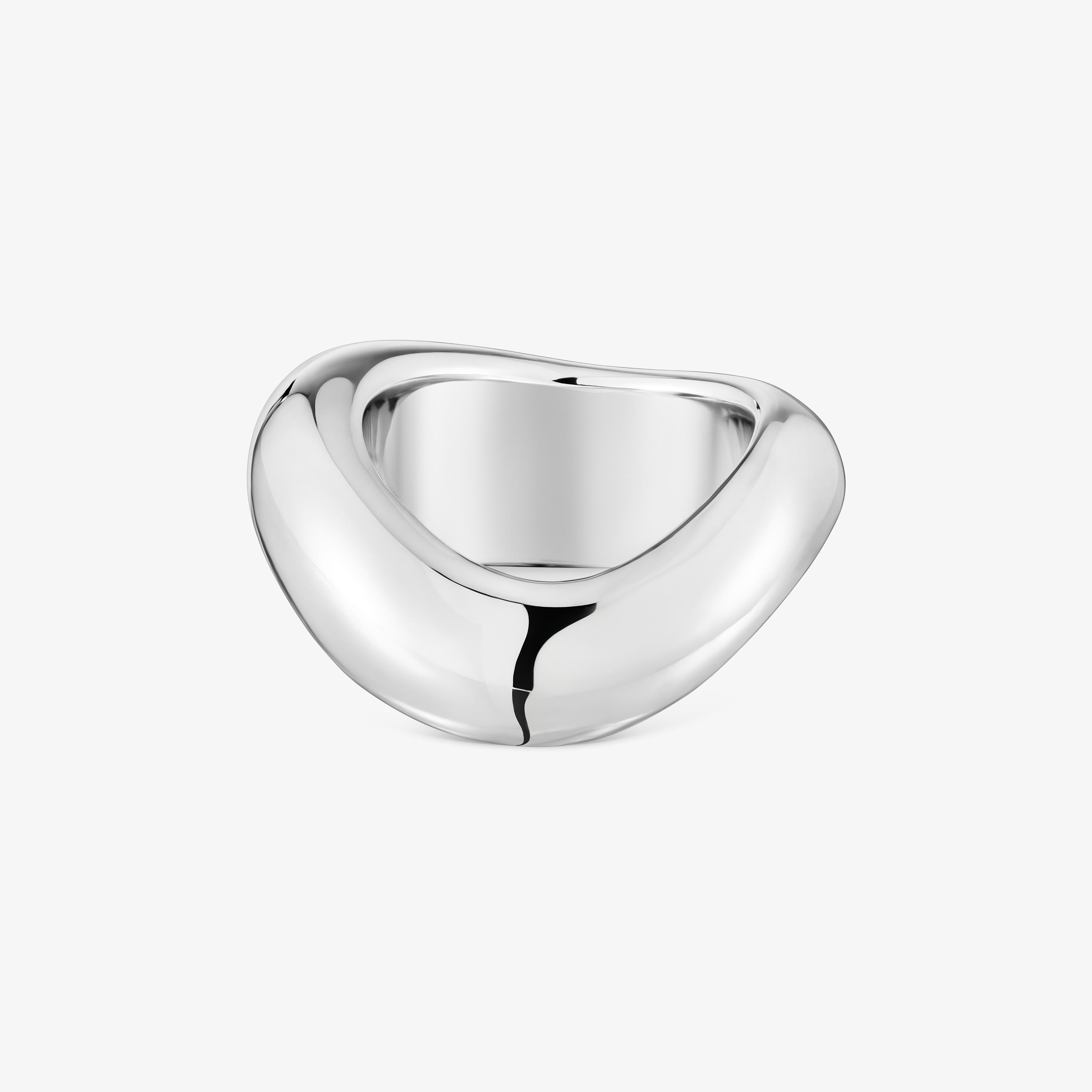 Anillo mediano de plata Galia Basics