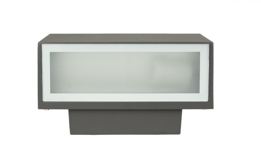 Kinkiet zewnętrznyciemnoszary Zen 1xE27x18W IP54 SU-MA